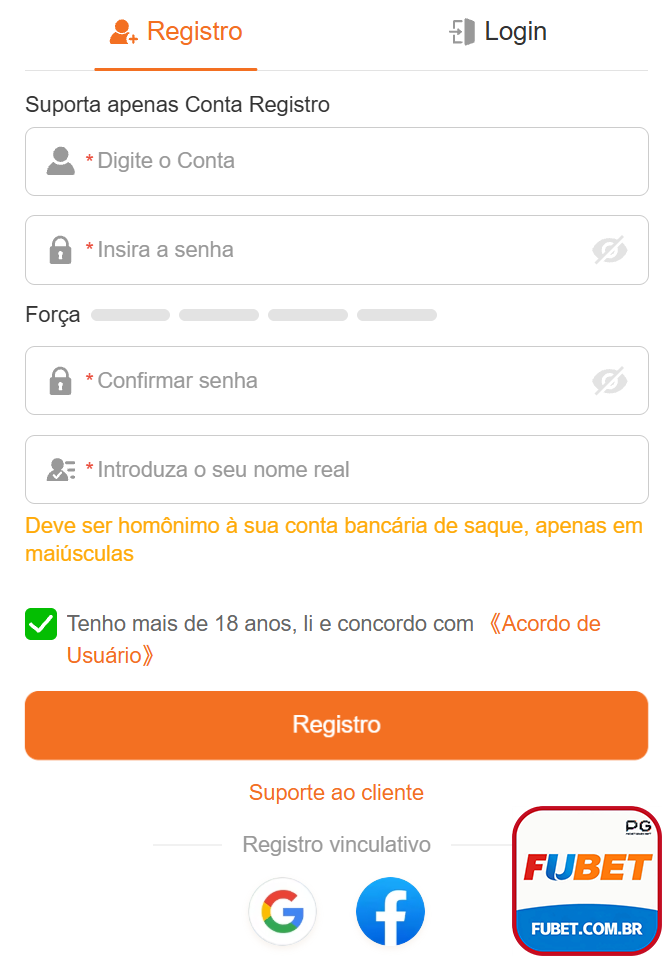 Login premium na fubet.com